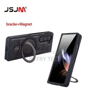 Samsung Galaxy Z Fold 7 Quality Leather Case With Adjustable Kickstand