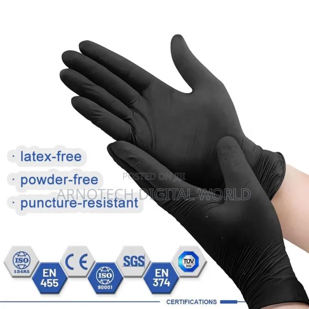 Nitrile Powder Free Gloves 100 Pieces Pack - thumbnail 3