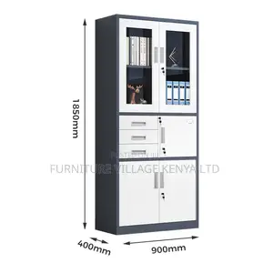 Office Cabinet; Office Metallic Cabinet With Safe