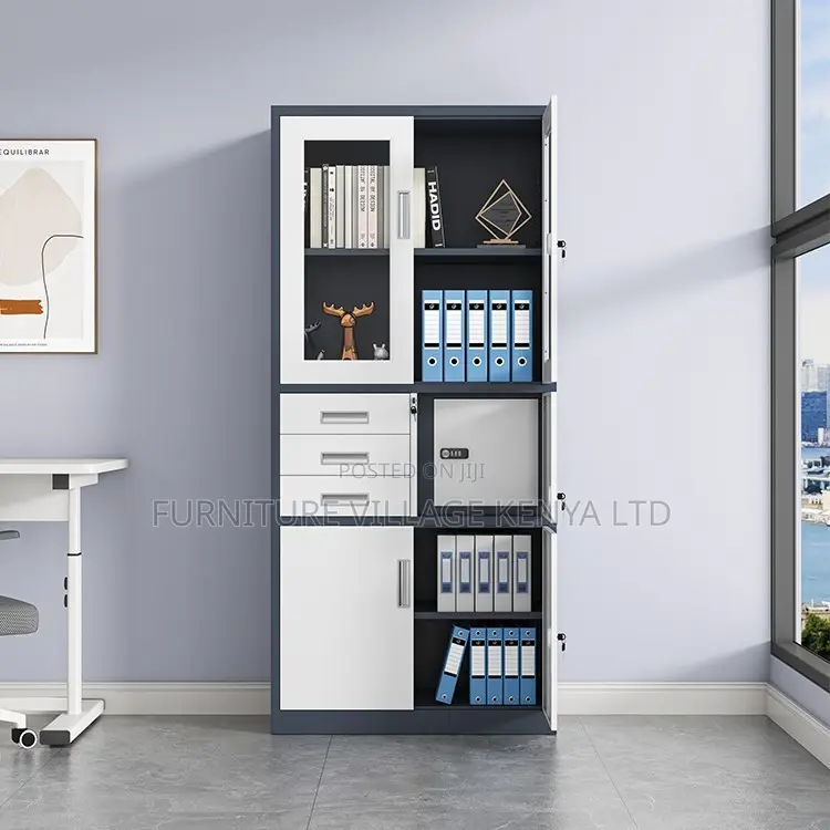 Office Cabinet; Office Metallic Cabinet With Safe