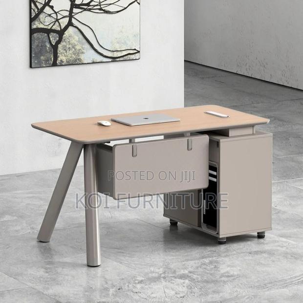 Office Desk; 1200mm Modern Office Executive Design Desk - thumbnail 3