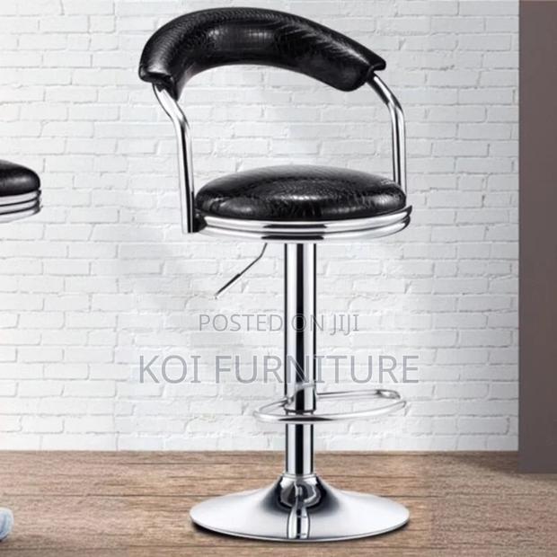 Barstools; Modern Adjustable Dining and Counter Barstool - main view