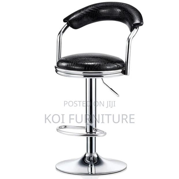Barstools; Modern Adjustable Dining and Counter Barstool - thumbnail 2