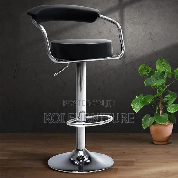 Barstools; Modern Adjustable Dining and Counter Barstool - thumbnail 5