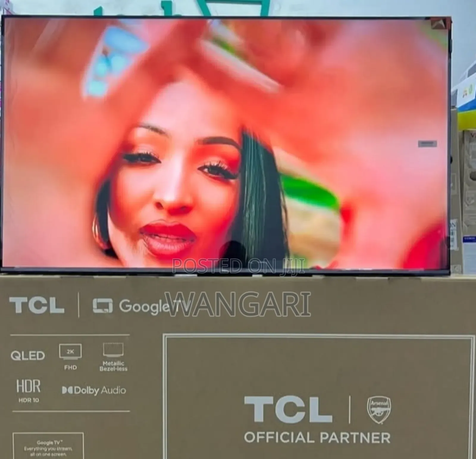 TCL 50 Inch Smart Android Tv/Netflix/Prime Video/Youtube