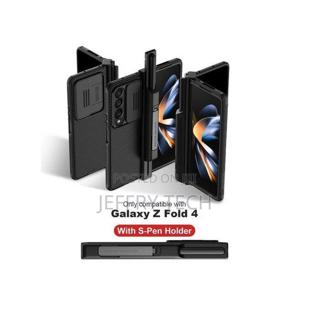 Samsung Galaxy Z Fold 4 Nillkin Case -Black - thumbnail 2