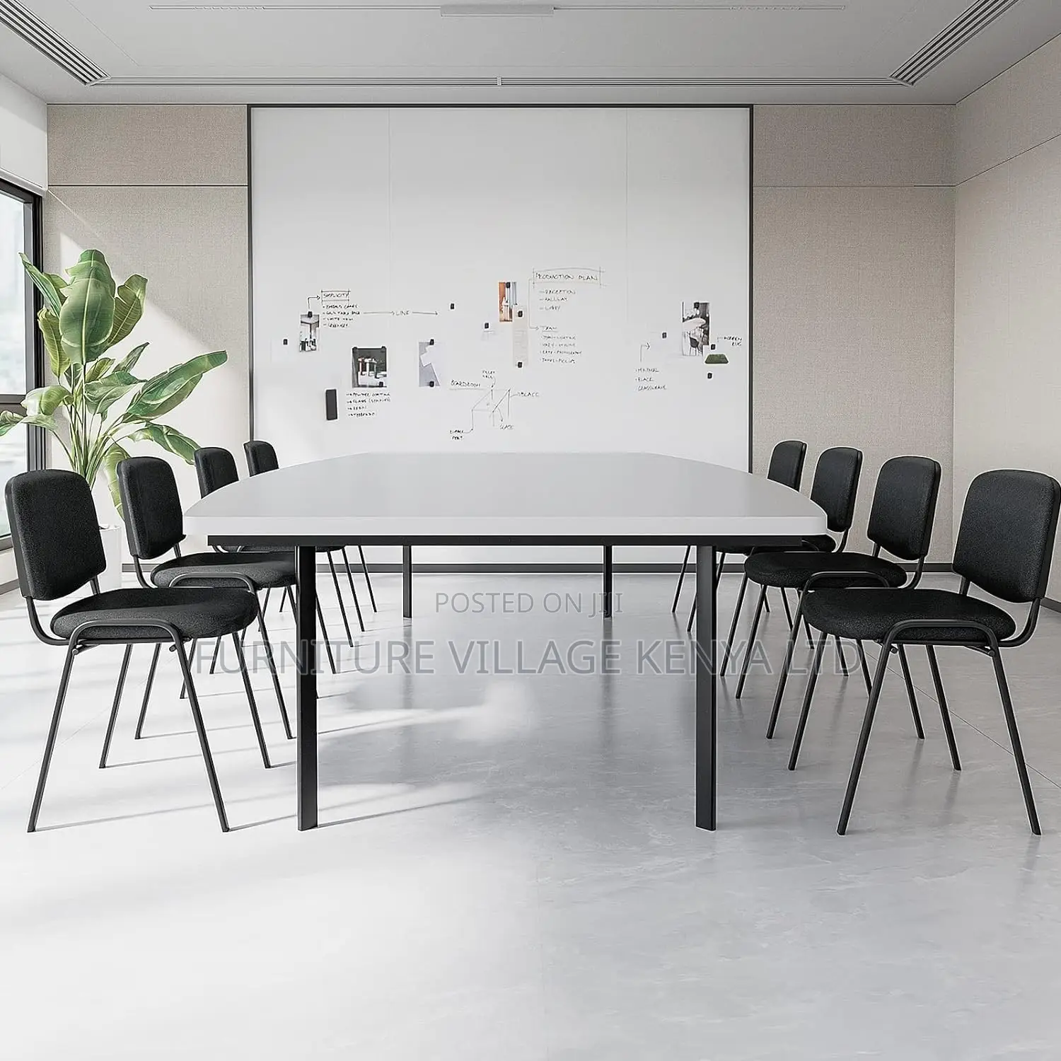 Office Chair; Stackable Tosca Visitors Office Seat