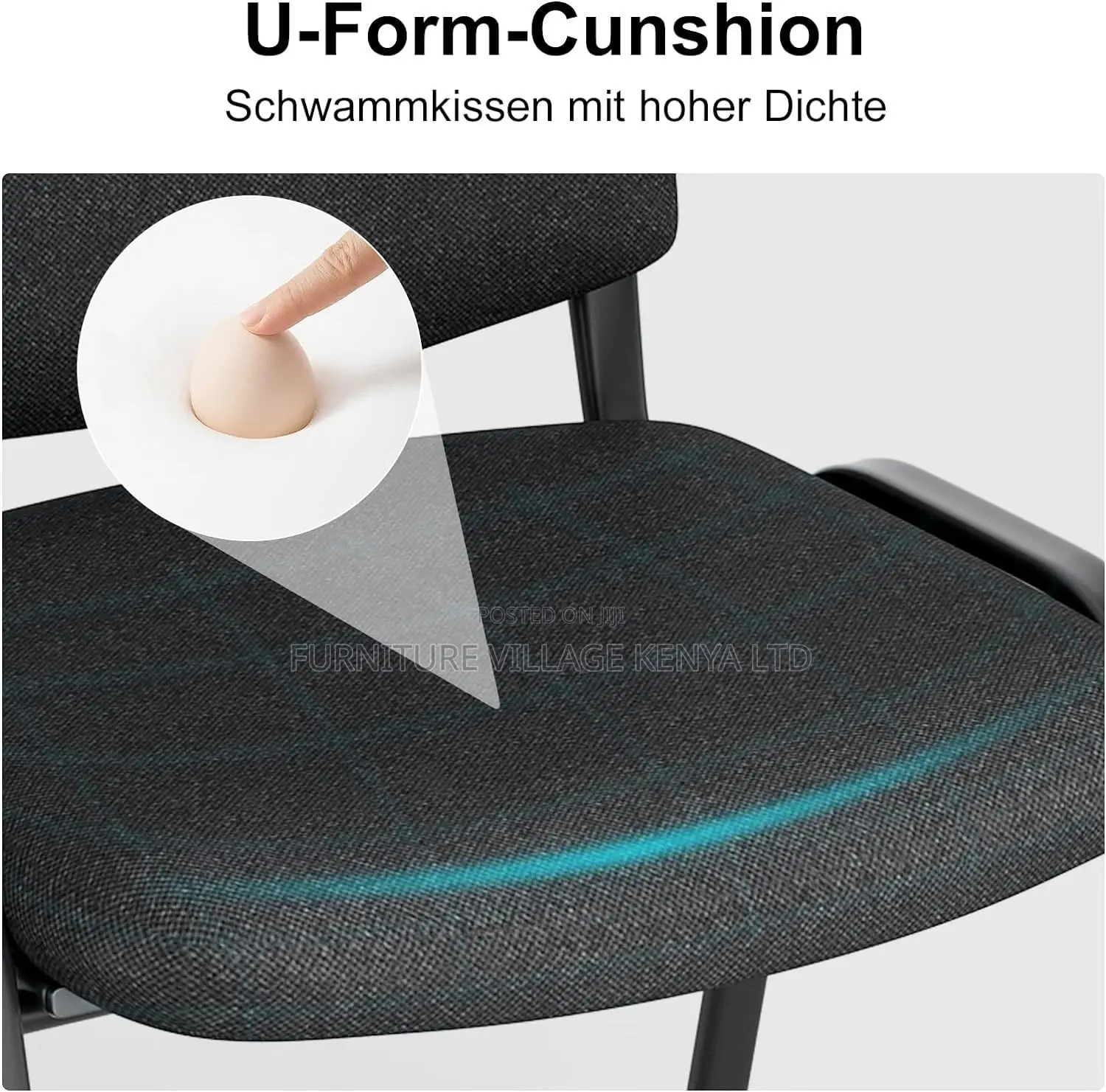 Office Chair; Stackable Tosca Visitors Office Seat