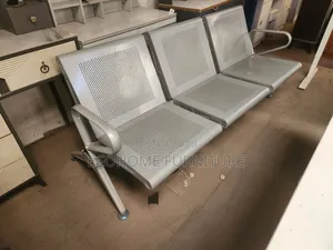 3 Seater Metallic Link Chair