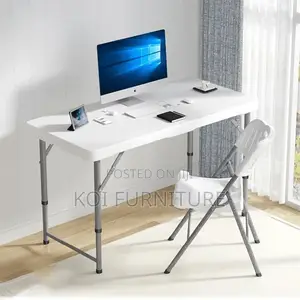 Dining Table; White Home and Outdoor Dining Table