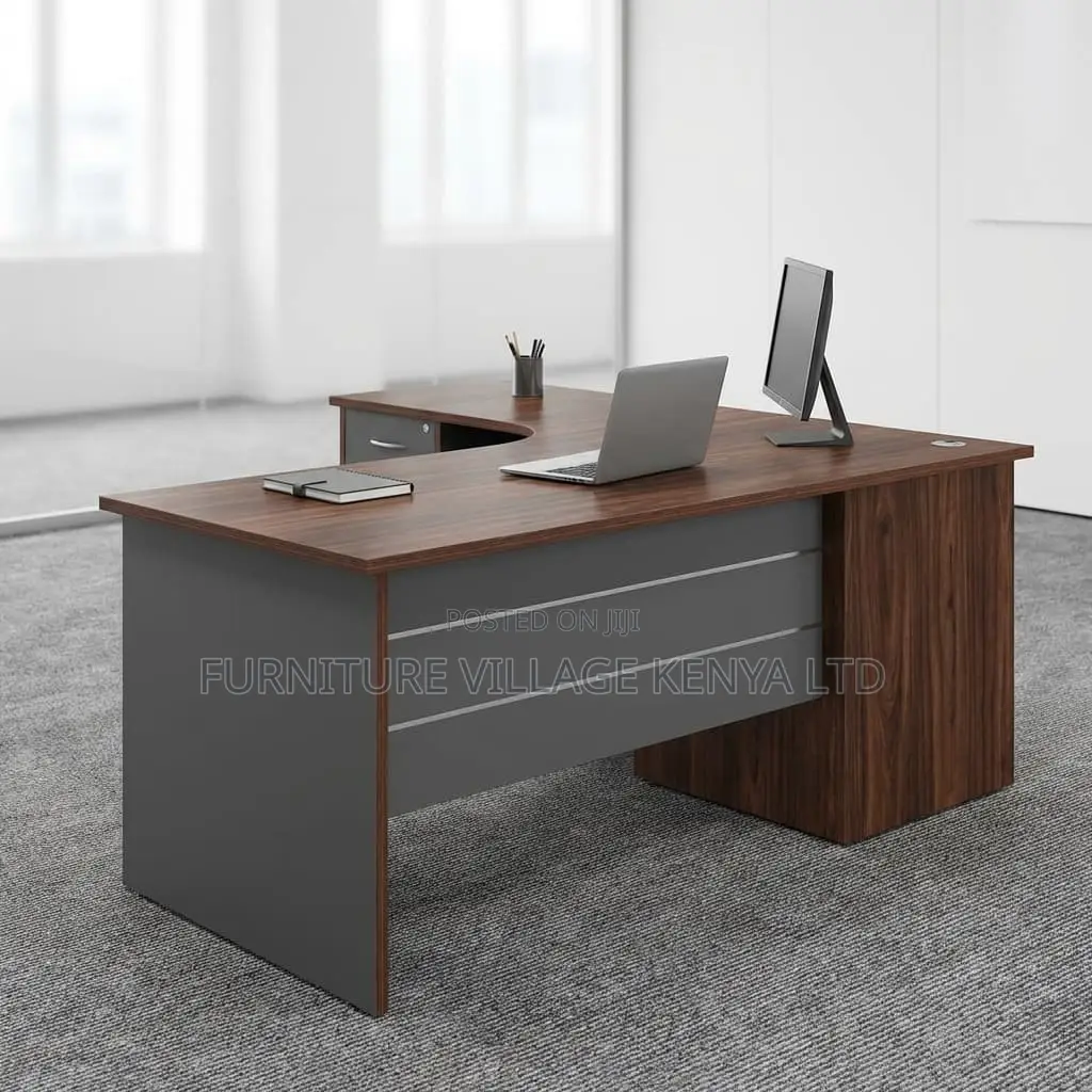 Office Desk; 1.4m Advanced Curved Office Desk