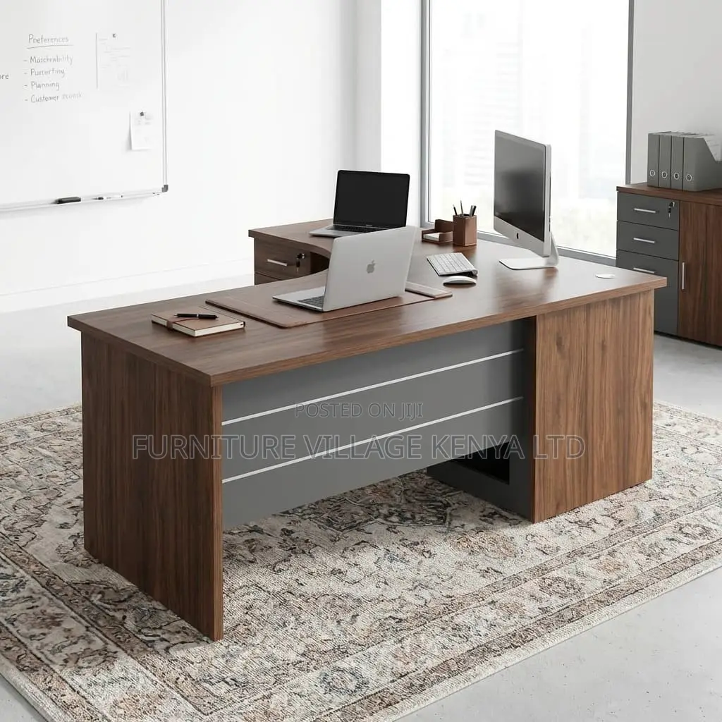 Office Desk; 1.4m Advanced Curved Office Desk
