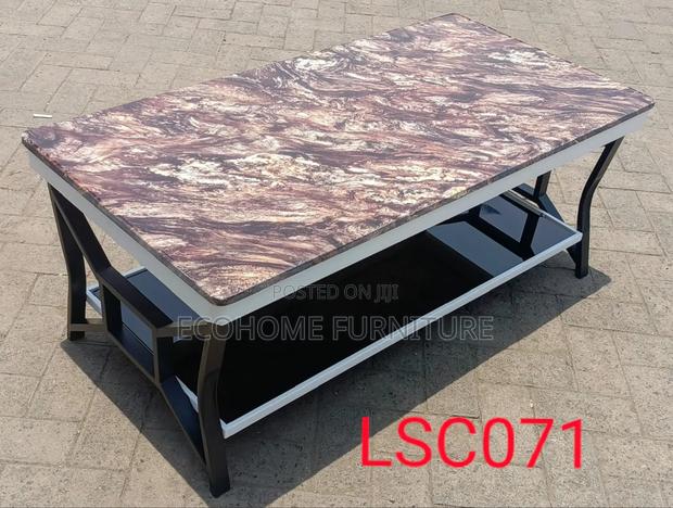 Pure Marble Rectangle Coffee Table - main view