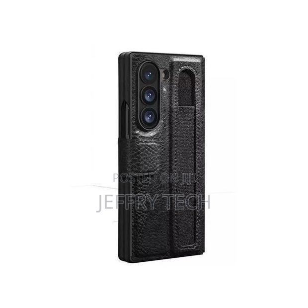 Samsung Galaxy Z Fold 7 5g Leather Case With Pen Space