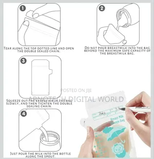 Breast Milk Storage Bags-30 Pieces Pack