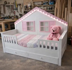 Kids House Bed/ Montessori Low Children Bed