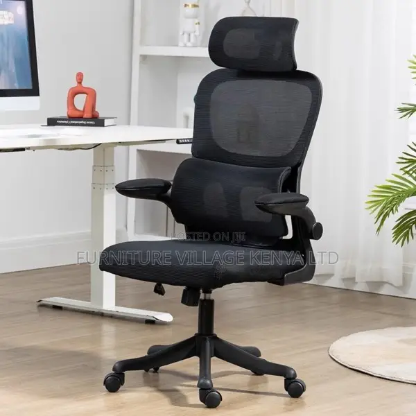 Office Chair; Ergonomic Swivel Office Seat