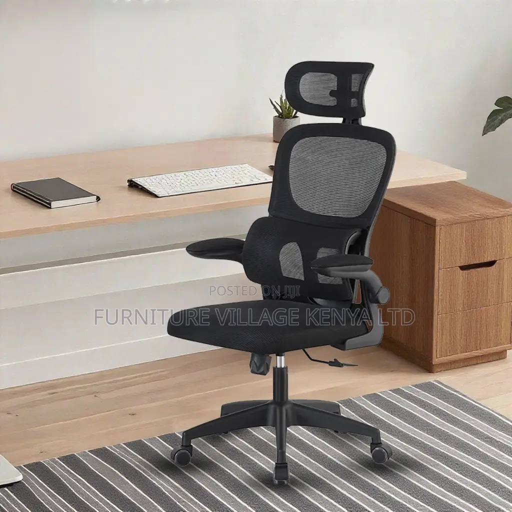 Office Chair; Ergonomic Swivel Office Seat