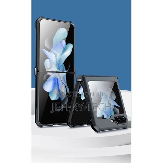 Xundd Transparent Shockproof Bumper Protective Case for Z Flip 5 - thumbnail 3