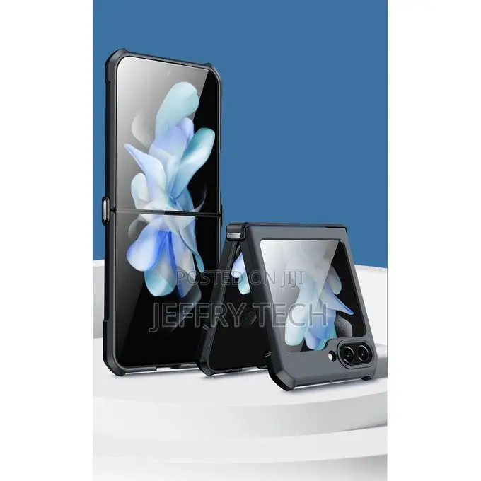 Xundd Transparent Shockproof Bumper Protective Case for Z Flip 5