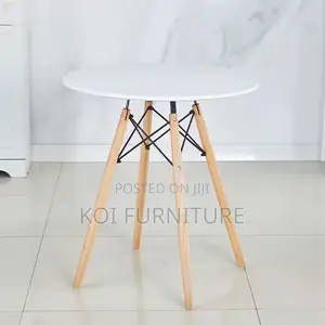 Dining Table; Home Round Modern Classic Wooden Dining Coffee Table