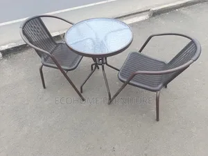 2 Seater Balcony Rattan Set