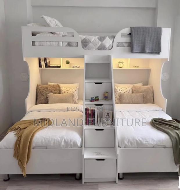Children Tripple Bunk Bed / Tripple Decker Bed for Kids - thumbnail 2