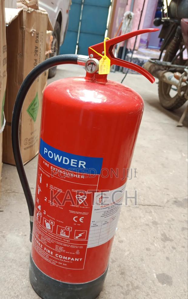 9kg Abc Dp Fire Extinguisher – For Electrical, Liquid & Solid Fires - main view