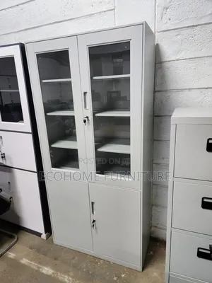Filing Cabinet With Half Glass Door
