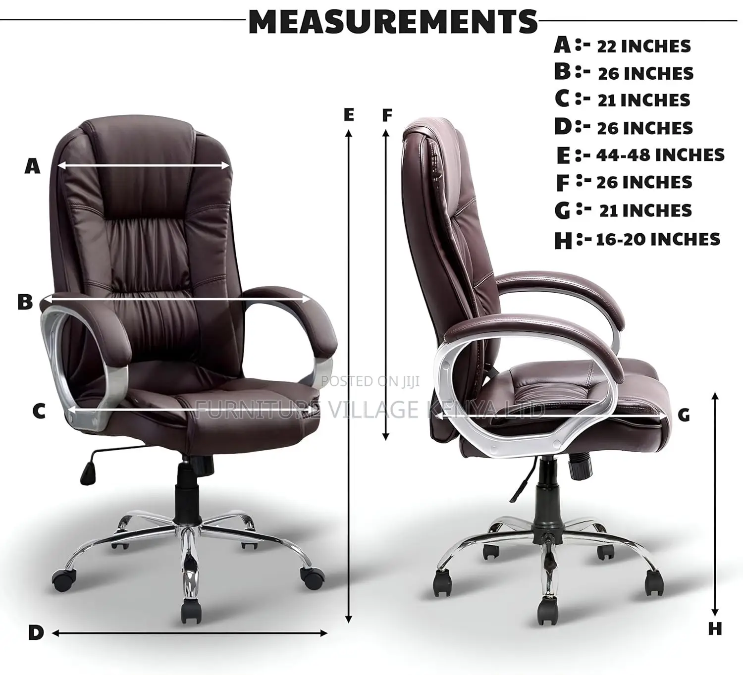 Office Chair; Executive Boss Office Chair Recliner