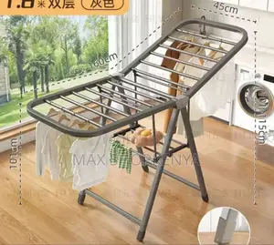 Movable Foldable/Portable Laundry Drying Rack