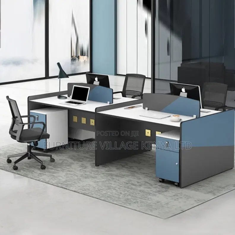 Workstation; 4-way Office Workstation Unit