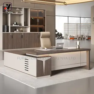 Office Desk; 1.6 Meters L-shaped Executive Table