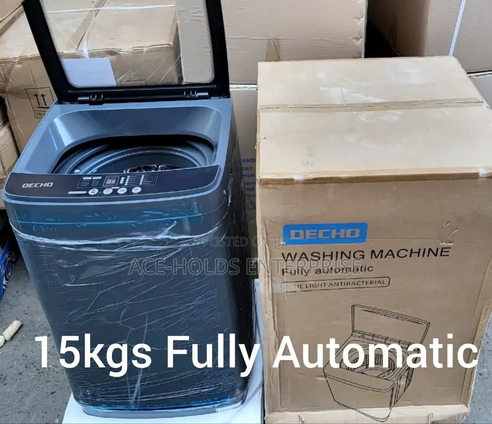 15kgs Top Load Decho Fully Automatic Washing Machine - Digital Panel