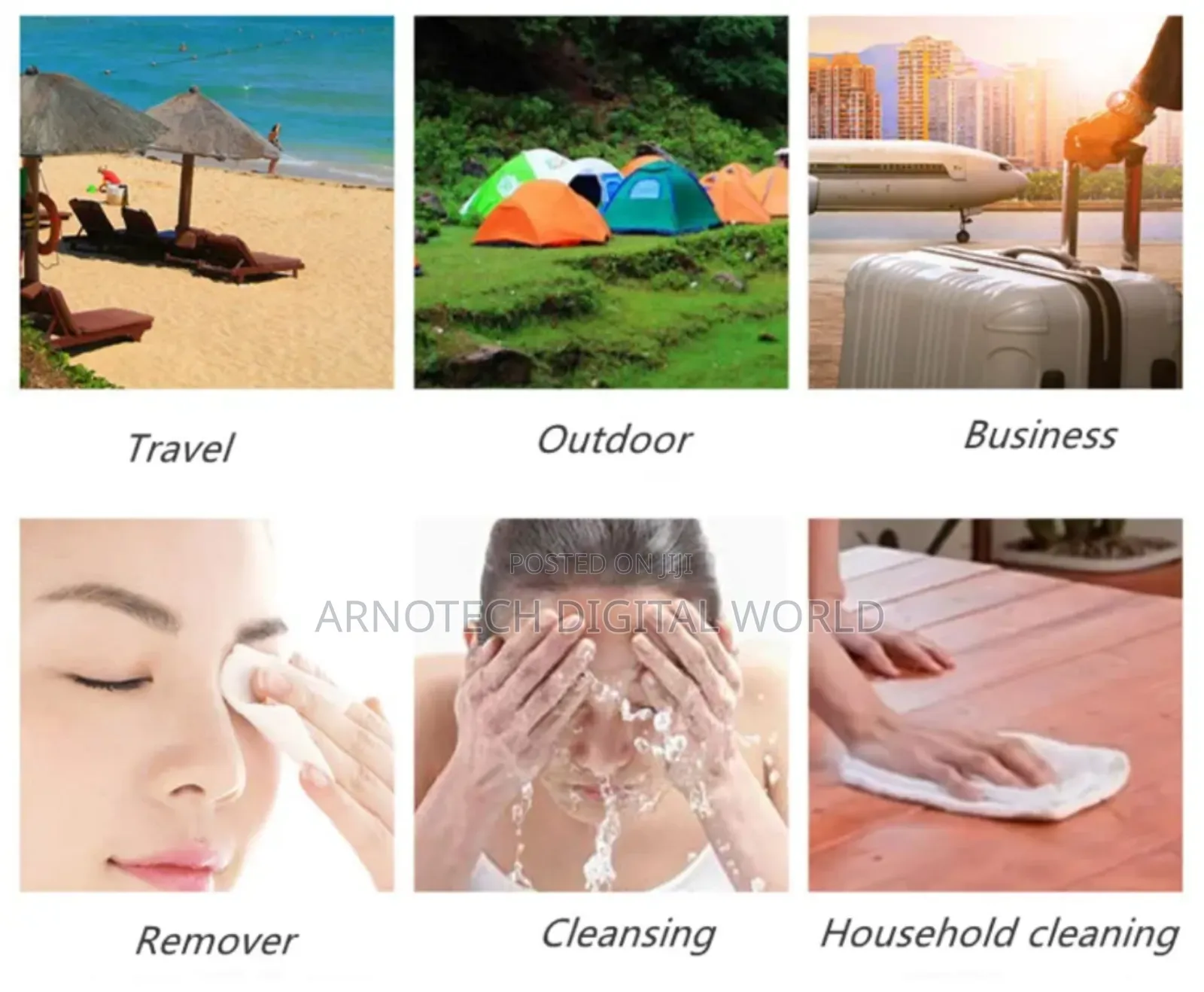 Magic Compact Towels 20 Pieces Pack