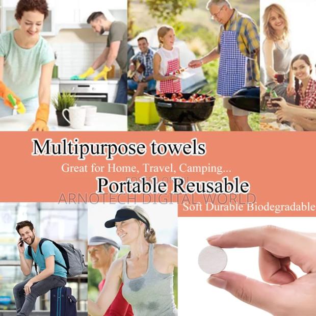 Magic Compact Towels 20 Pieces Pack - thumbnail 6