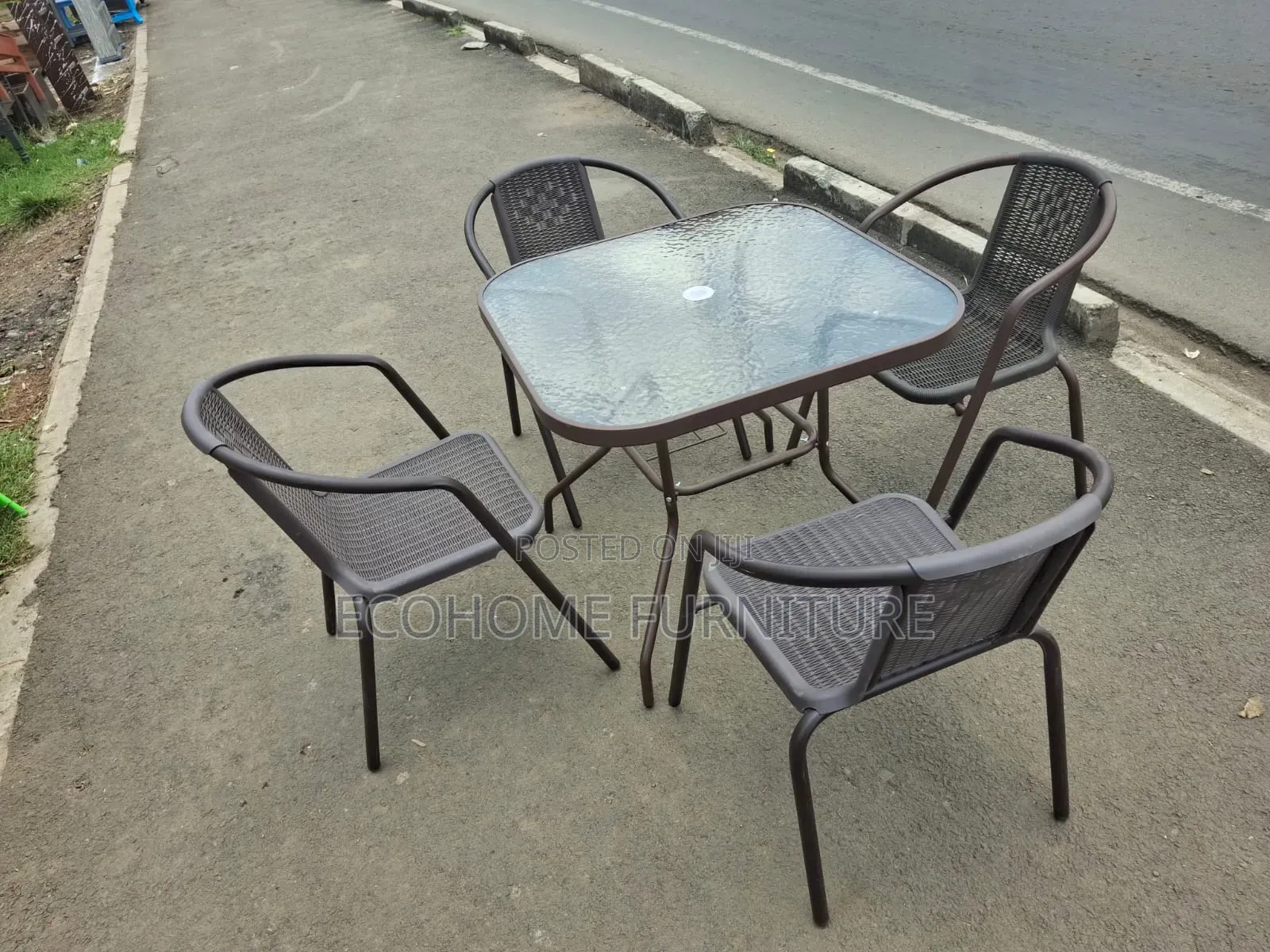 4 Seater Square Balcony Set