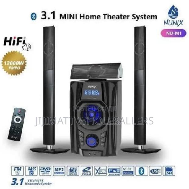 Nunix 3.1ch Nu- M1 Home Theater Speaker System