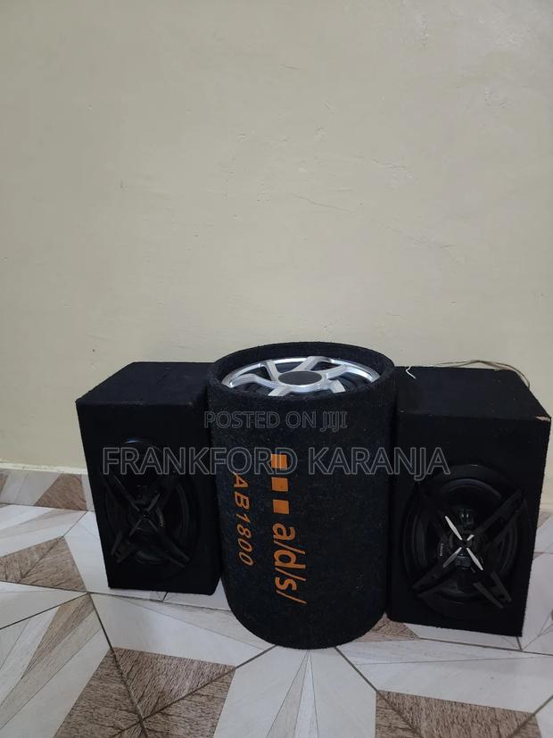 Ads Car Powered Subwoofer Ab-1800 - main view