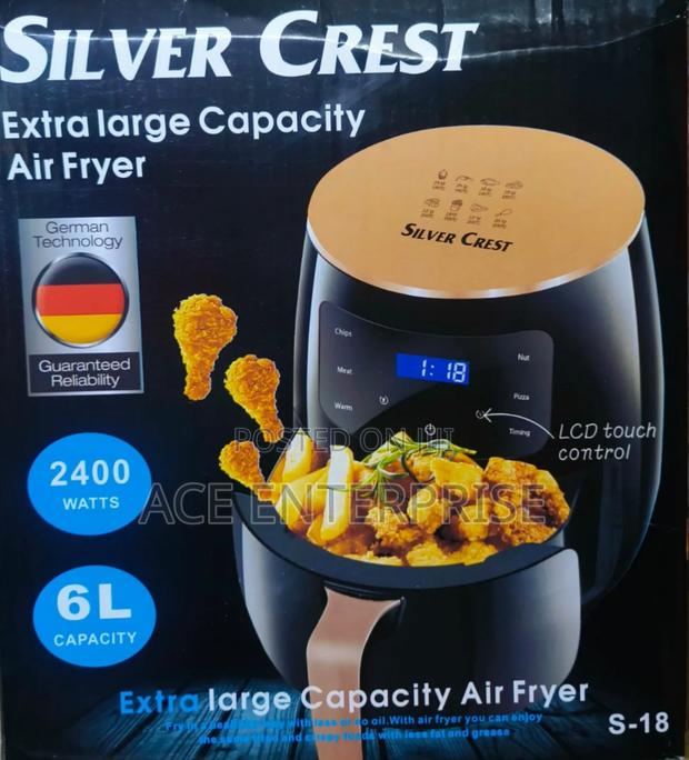 Silvercrest 6 Litres Capacity Digitalised Air Fryer