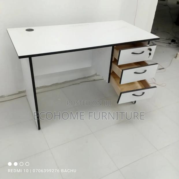 1.2meter Study Desk White