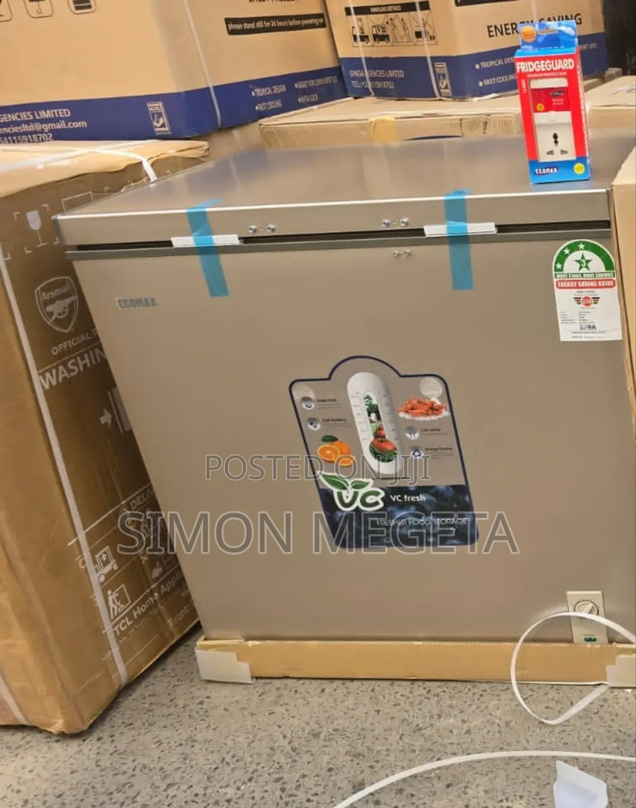 219 Litres Exomax Deep Freezer