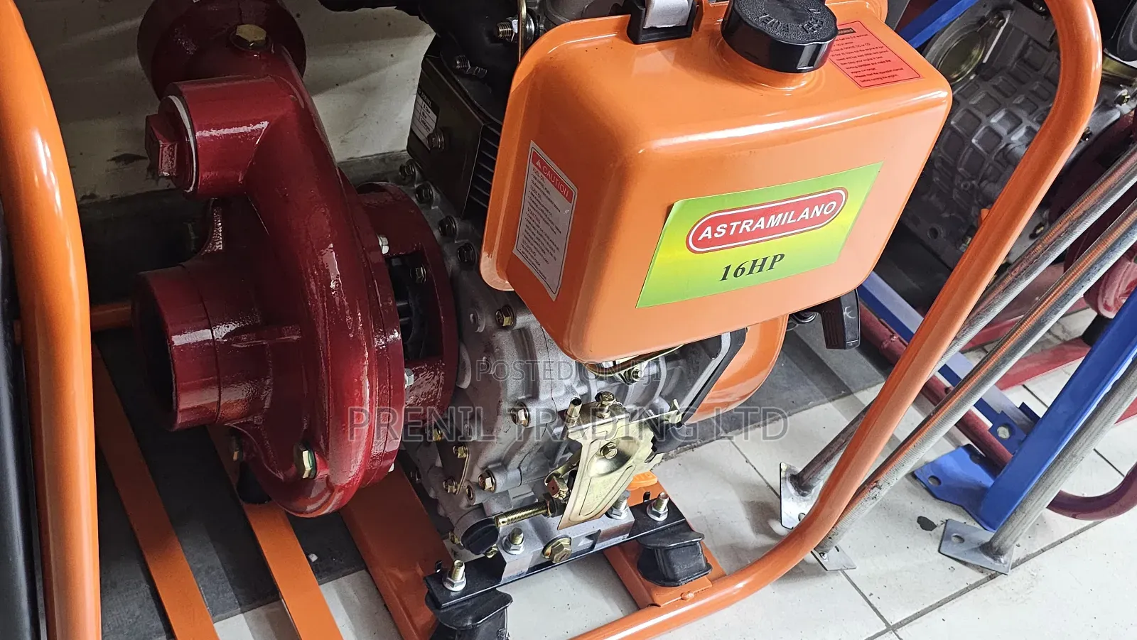 Astramilano 16hp High-Pressure Water Pump