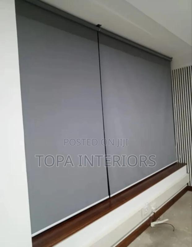 Total Light Block Blackout Roller Blinds for Home and Office Use