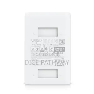 Ubiquiti Poe+ Adapter 30w, 48v Dc at 0.65a (U-Poe+)