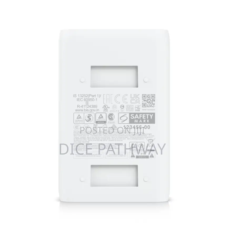 Ubiquiti Poe+ Adapter 30w, 48v Dc at 0.65a (U-Poe+)