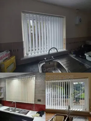 Home Decor Premium Vertical Kitchen Curtain Window Blinds