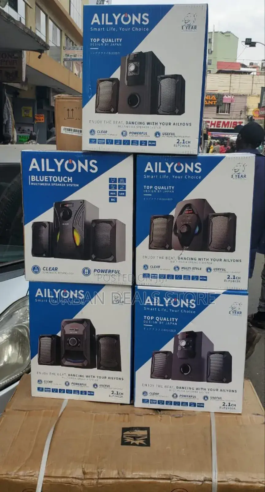 2.1channel Ailyons Subwoofer System