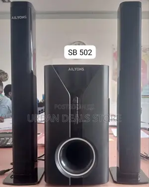 2.1ch Ailyons Sub Woofer System Bt/Usb/Fm Tall Boy