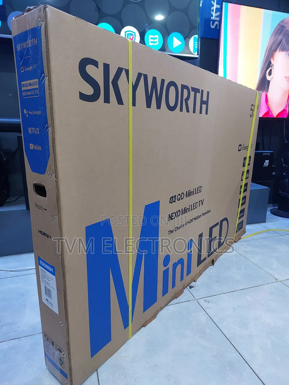 Skyworth 55x6600h 55 Inch Qd-Mini Led Tv